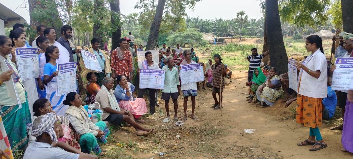 Awareness Campaign in ITDA K.R.Puram on 28.06.2024